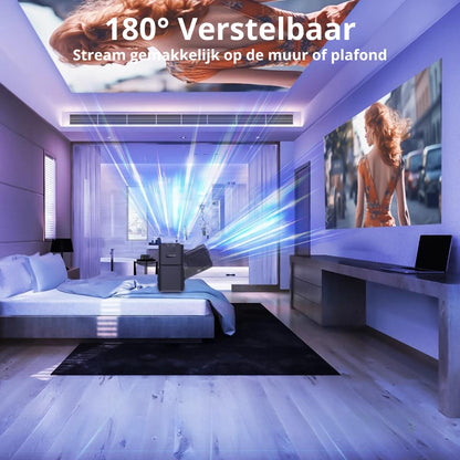 Biemz™ Pro - 180° Draagbare Projector met WiFi