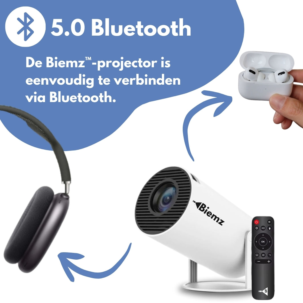 5.0 Bluetooth projector