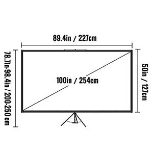 Biemz™ - Statief Projector Screen