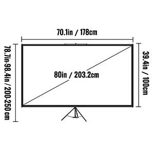 Biemz™ - Statief Projector Screen